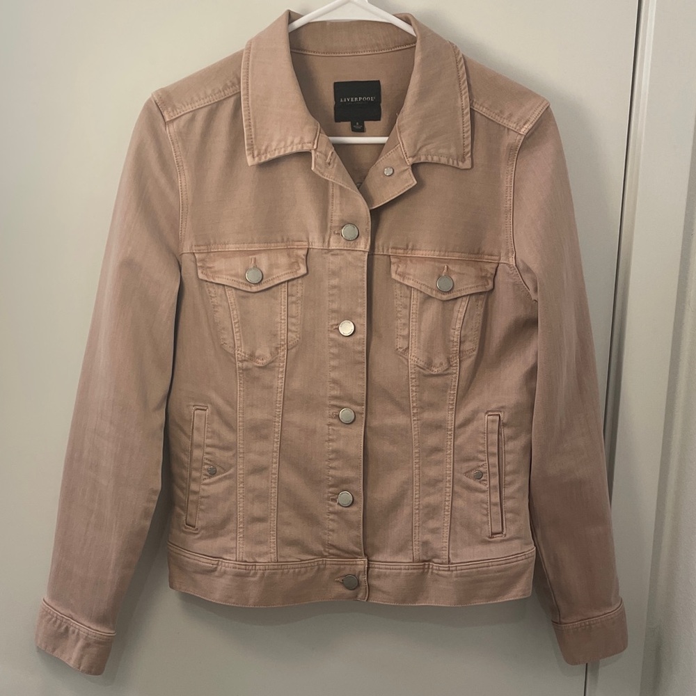 Liverpool Women's Light Pink Jean Jacket